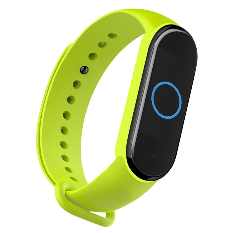 Correia de banda de reposição para Xiaomi Mi Band 5 verde