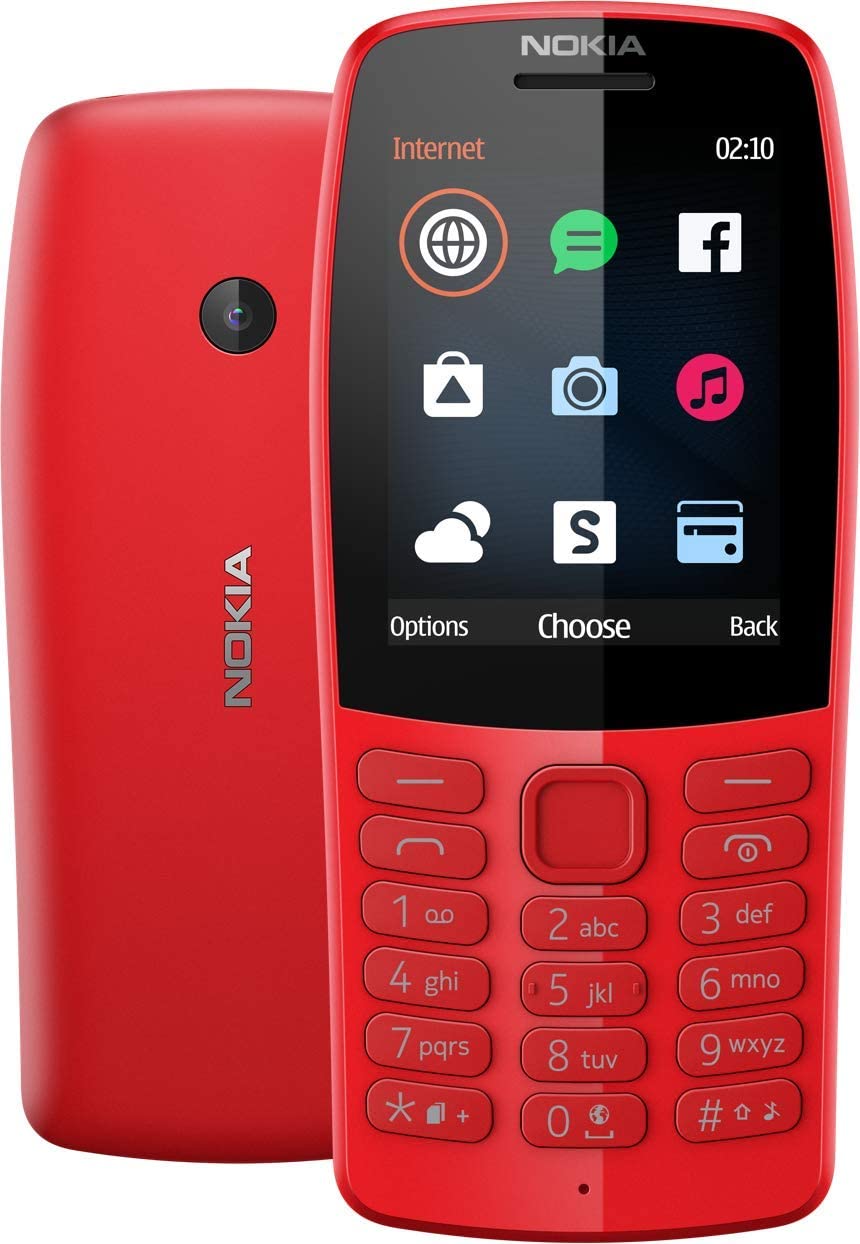 Nokia 210 DS TA-1139 (Vermelho)