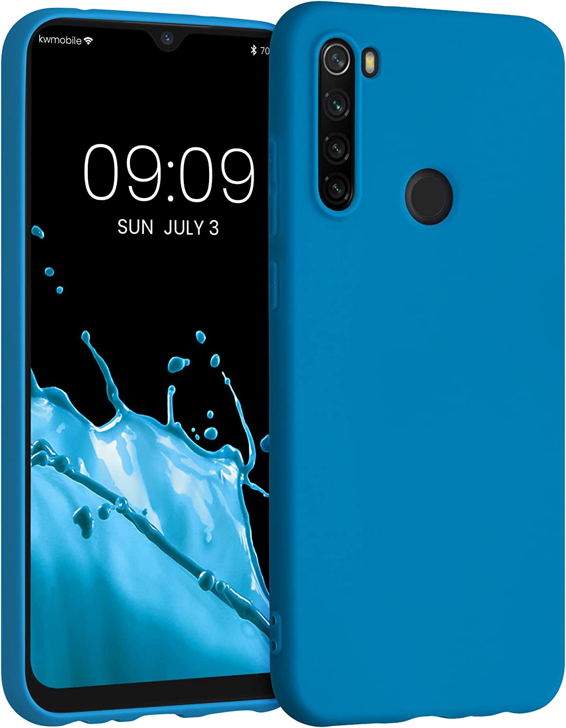 Capa Gel Silicone TPU Azul para Xiaomi Redmi Note 8T