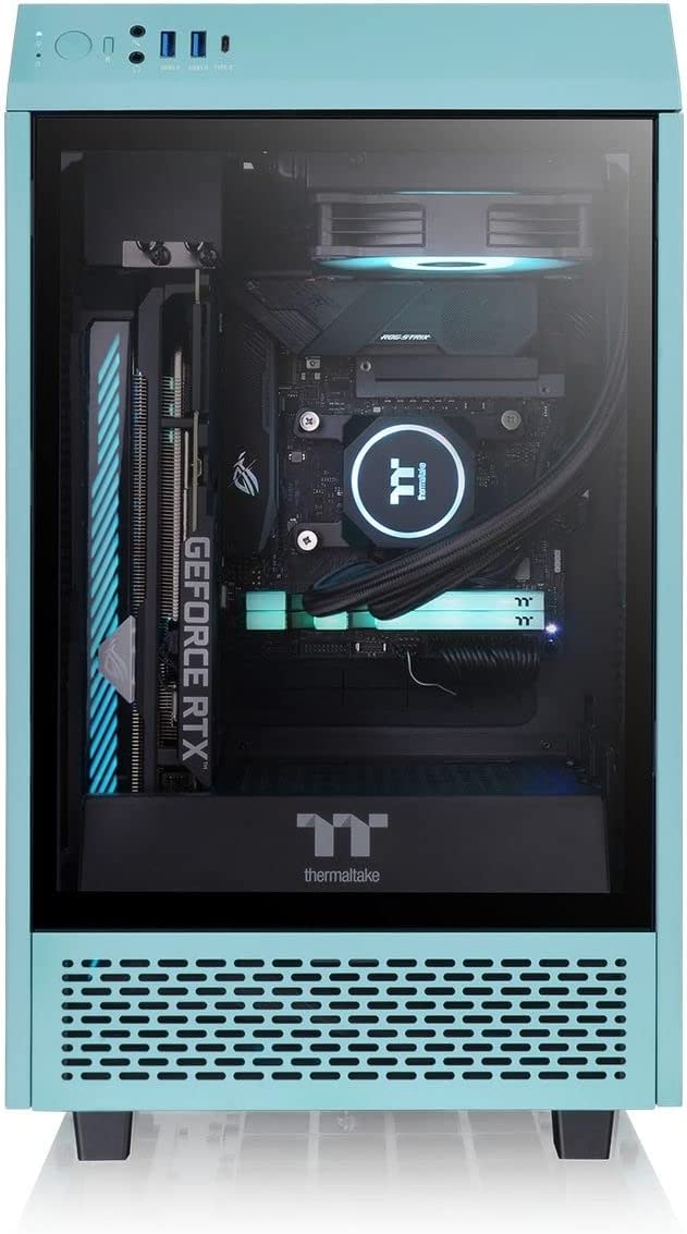 Thermaltake The Tower 100 | Turquesa