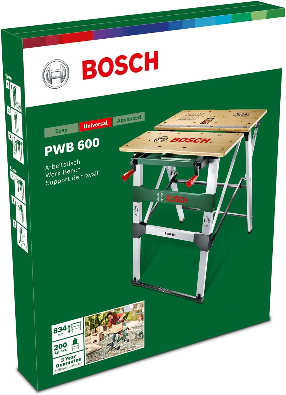 Bancada de Marcenaria Bosch PWB 600