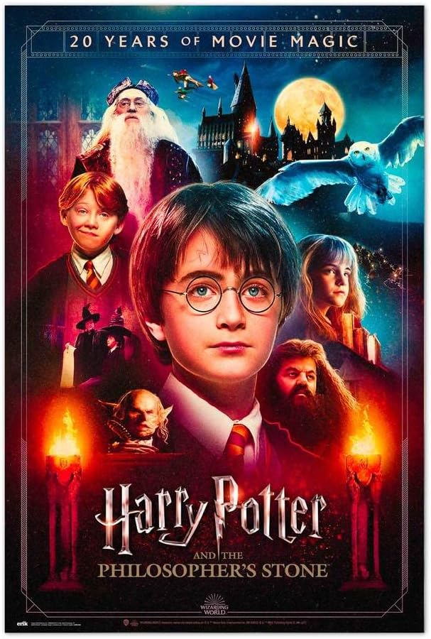 Poster Harry Potter A Pedra Filosofal 61 x 91.5cm