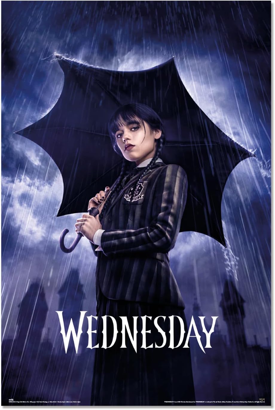 Poster WEDNESDAY - Umbrella 61 x 91,5 cm