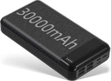 Powerbank 30000mAh de alta capacidade - 7 portas