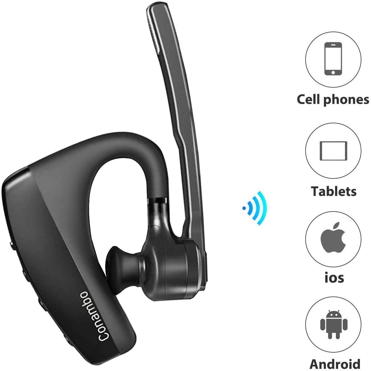 Auricular Conambo Bluetooth Headset 5.0