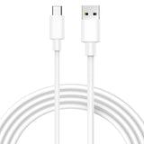 USB - cabo de dados de carregamento USB Tipo-C 5 A Huawei Super Charge 1 m branco