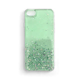 Capa Wozinsky Star Glitter Shining para iPhone 12 mini verde