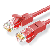 Cabo patchcord Ethernet Ugreen RJ45 Cat 6 UTP 1000 Mbps 2 m vermelho (NW102 80830)