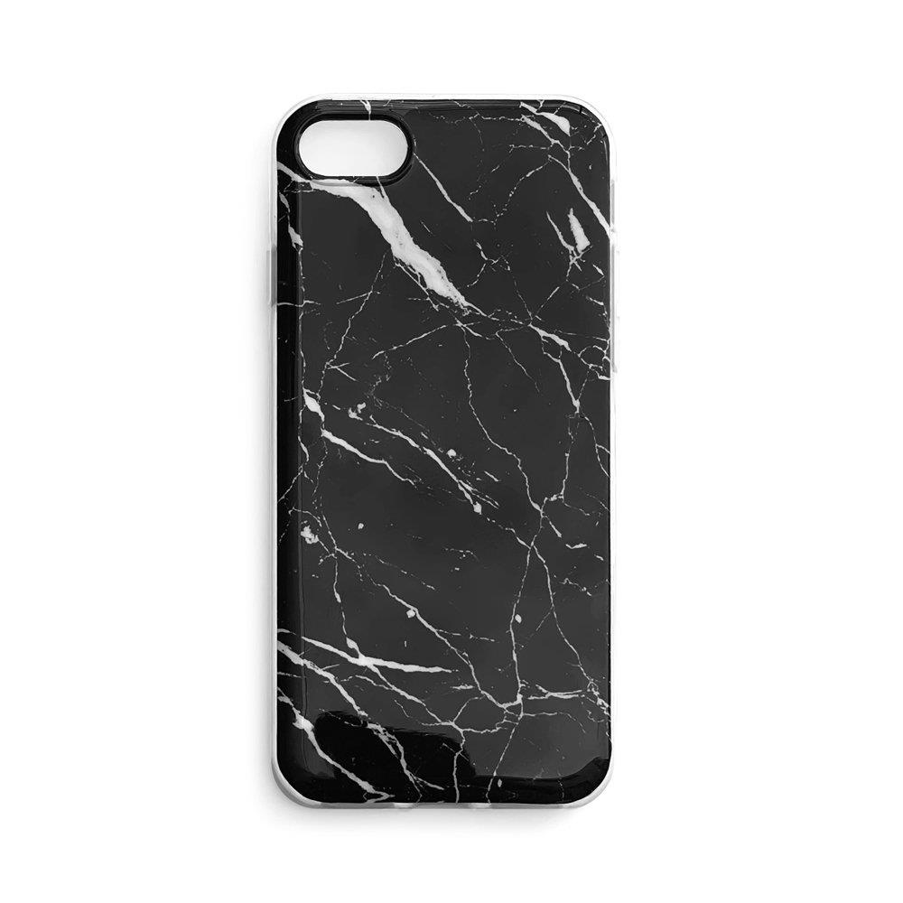 Capa de capa Wozinsky Marble TPU para Xiaomi Redmi 9A preta