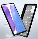 Capa carbono Capa flexível de TPU para Samsung Galaxy Note 20 preta