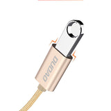Cabo adaptador Dudao USB para micro USB 2.0 OTG cinza (L15M)