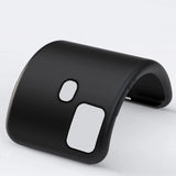 Capa de silicone com capa de borracha flexível macia para Samsung Galaxy A21S preta