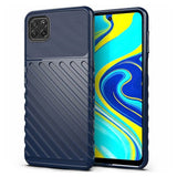 Capa Thunder Capa flexível resistente resistente em TPU para Xiaomi Redmi 9C azul