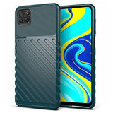 Capa Thunder Capa flexível resistente resistente em TPU para Xiaomi Redmi 9C verde