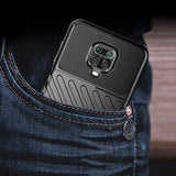 Capa Thunder Capa flexível resistente resistente em TPU para Xiaomi Redmi 9A preta