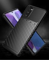 Capa Thunder Capa flexível resistente resistente em TPU para Samsung Galaxy Note 20 azul