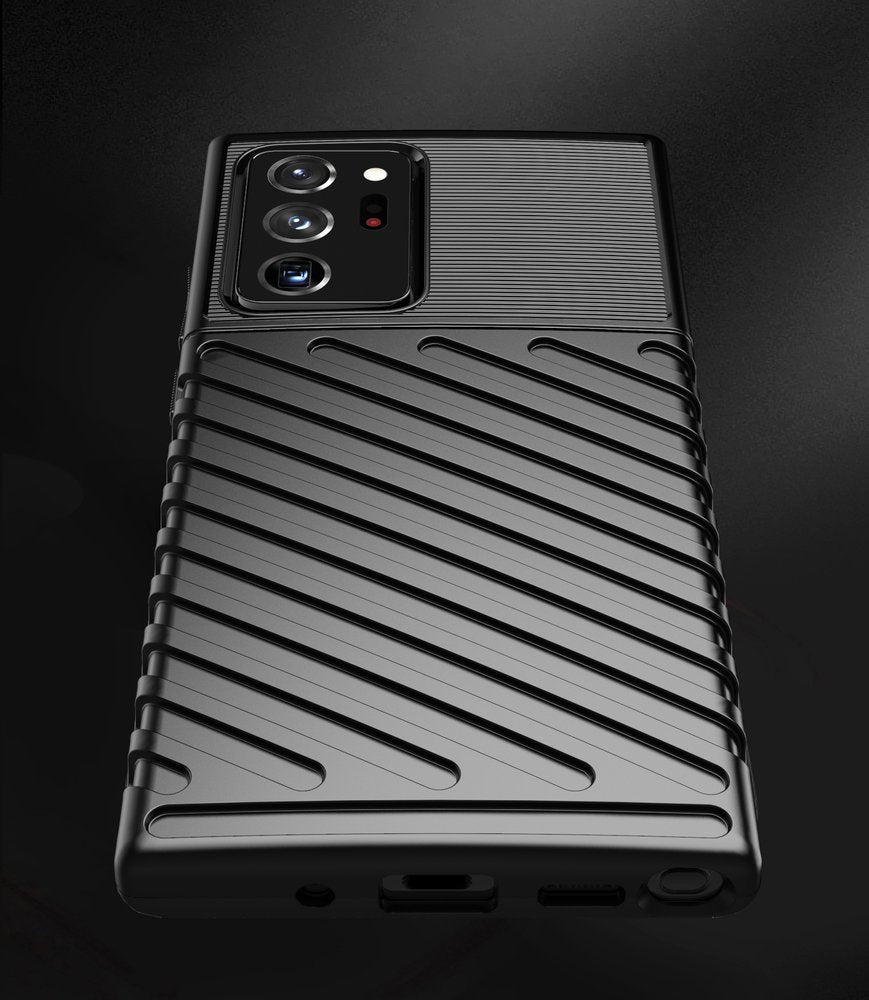Capa Thunder resistente em TPU para Samsung Galaxy Note 20 Ultra azul