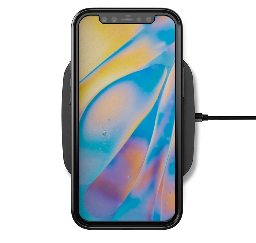 Capa Thunder Capa flexível resistente resistente e resistente de TPU para iPhone 12 mini preto