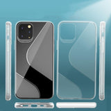 S-Case Capa Flexível de TPU para Huawei P40 Lite  -  Nova 7i  -  Nova 6 SE transparente
