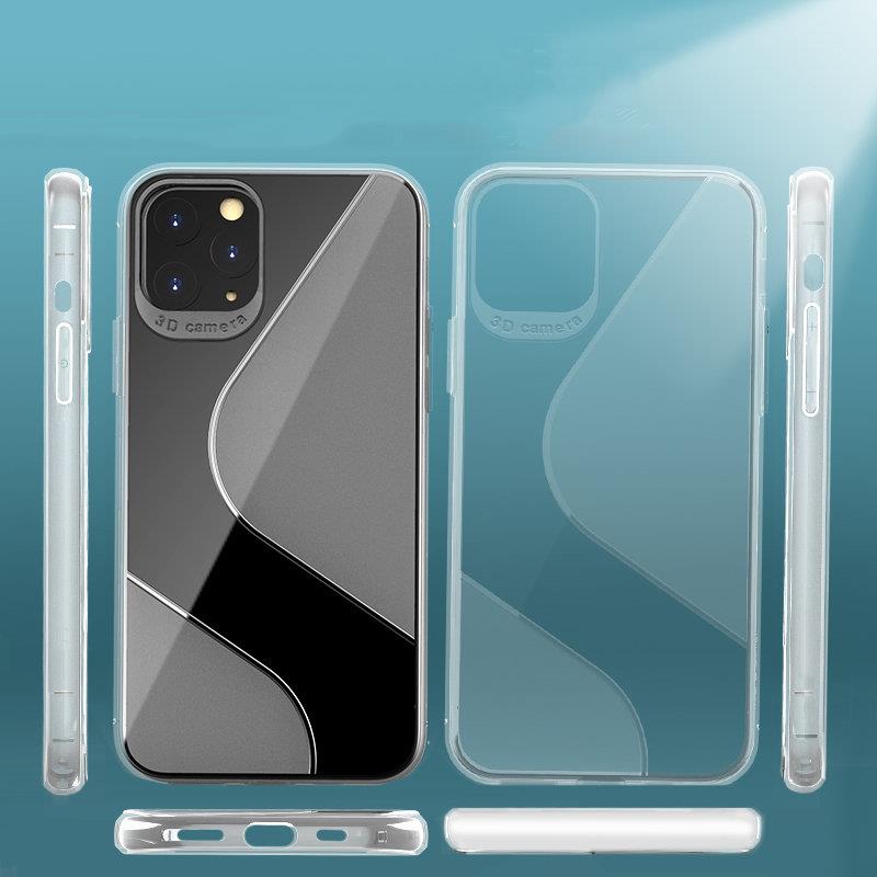 S-Case Capa Flexível de TPU para Huawei P Smart 2020 transparente