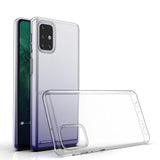Capa ultra clara de 05 mm em gel TPU para Samsung Galaxy M31s transparente