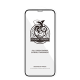 Proda Shark Full Glue Vidro Temperado Super Resistente Protetor de Tela Totalmente Coberto com Frame Case Amigável para iPhone 12 Pro Max preto