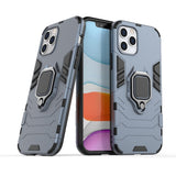 Ring Armor Case Kickstand Capa resistente e resistente para iPhone 12 Pro  -  iPhone 12 azul