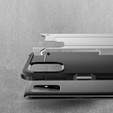 Capa Hybrid Armor Capa resistente e resistente para Samsung Galaxy M51 preta