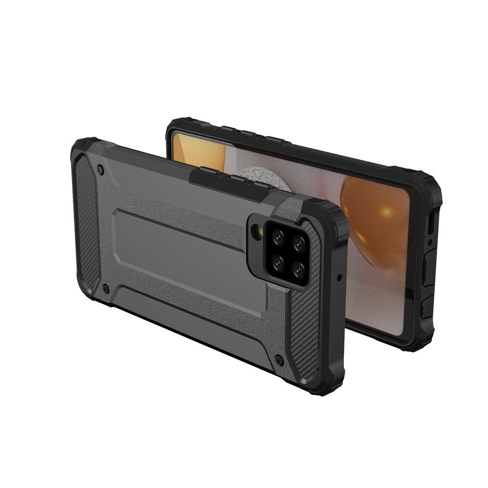 Capa Hybrid Armor Capa resistente e resistente para Samsung Galaxy A42 5G azul