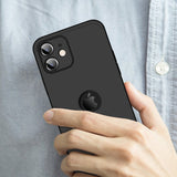 GKK 360 Capa de proteção frontal e traseira capa de corpo inteiro iPhone 12 mini preto