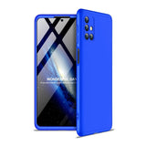 Capa de proteção GKK 360 frontal e traseira capa completa para Samsung Galaxy M31s azul