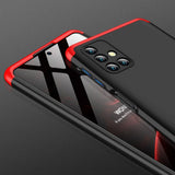 Capa de proteção GKK 360 frontal e traseira capa completa para Samsung Galaxy M31s azul