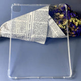 Ultra Clear Antishock Case Gel TPU Cover para Samsung Galaxy Tab A 10.1 '' 2019 transparente