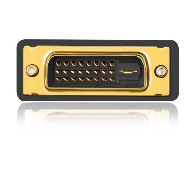 Ugreen HDMI (fêmea) - adaptador DVI 24 + 1 (macho) FHD 60 Hz preto (20124)