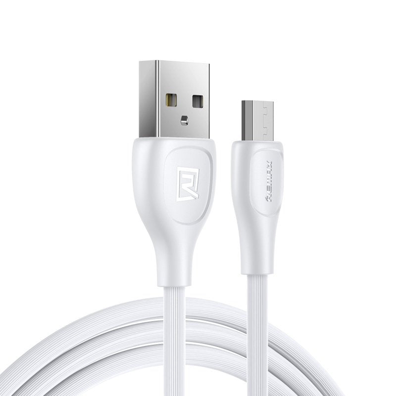 Remax Lesu Pro USB - cabo de carregamento de dados micro USB 480 Mbps 21 A 1 m branco (RC-160 m branco)