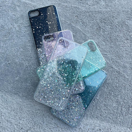 Capa Wozinsky Star Glitter Shining para Samsung Galaxy M31s rosa