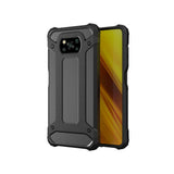 Capa Hybrid Armor Capa resistente e resistente para Xiaomi Poco X3 NFC  -  Poco X3 Pro preto