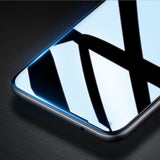 Protetor de tela resistente de vidro temperado 9D Dux Ducis 9D totalmente coberto com armação para Samsung Galaxy A11  -  M11 preto (case amigável)
