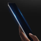 Protetor de tela resistente de vidro temperado 9D Dux Ducis 9D totalmente coberto com armação para Samsung Galaxy A11  -  M11 preto (case amigável)