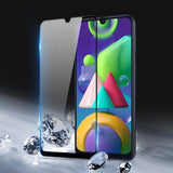 Protetor de tela resistente de vidro temperado Dux Ducis 9D totalmente coberto com armação para Samsung Galaxy M30s preto (case amigável)