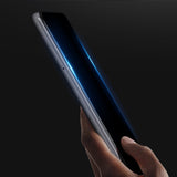 Protetor de tela resistente de vidro temperado Dux Ducis 9D totalmente coberto com armação para Samsung Galaxy M30s preto (case amigável)