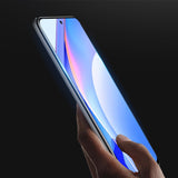 Protetor de tela resistente de vidro temperado 9D Dux Ducis 9D totalmente coberto com armação para Xiaomi Mi 10 Lite preto (case amigável)