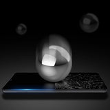 Protetor de tela resistente de vidro temperado 9D Dux Ducis 9D totalmente coberto com moldura para Xiaomi Redmi Note 8 Pro preto (case amigável)