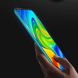 Protetor de tela resistente de vidro temperado 9D Dux Ducis 9D totalmente coberto com moldura para Xiaomi Redmi 10X 4G  -  Xiaomi Redmi Note 9 preto (case amigável)