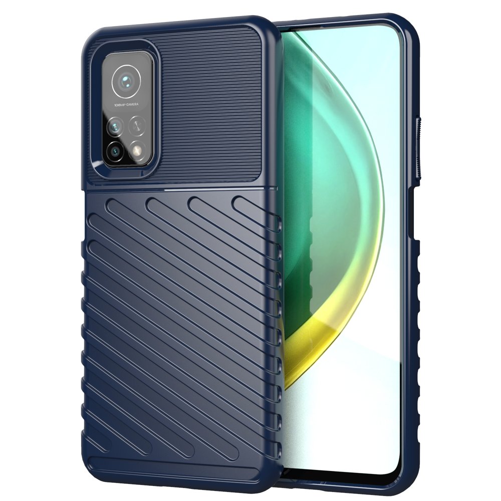 Capa Thunder Capa flexível resistente resistente em TPU para Xiaomi Mi 10T Pro  -  Mi 10T azul