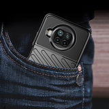 Capa Thunder Capa flexível resistente resistente em TPU para Xiaomi Mi 10T Lite azul