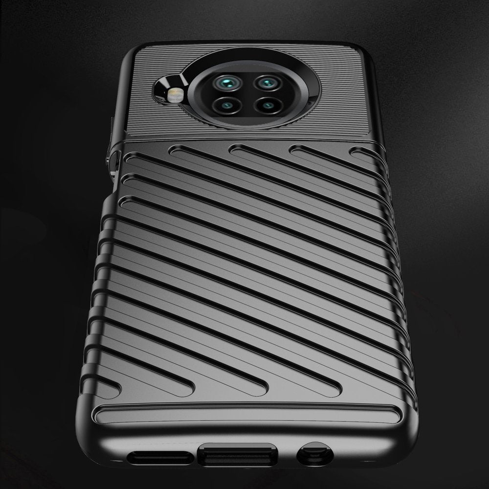 Capa Thunder Capa flexível resistente resistente em TPU para Xiaomi Mi 10T Lite azul