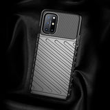 Capa Thunder flexível capa resistente resistente em TPU para OnePlus 8T preto