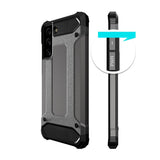 Capa Hybrid Armor Capa resistente e resistente para Samsung Galaxy S21 5G azul