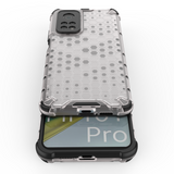 Capa de armadura em caixa de favo de mel com pára-choque de TPU para Xiaomi Mi 10T Pro  -  Mi 10T preto